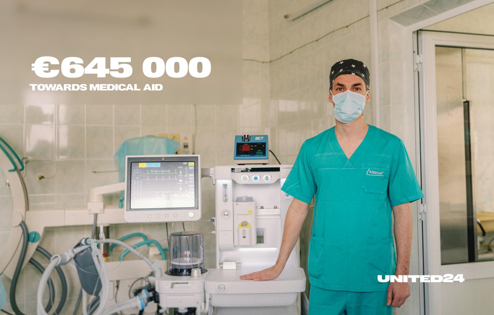 the patarkatsishvili family of georgia transferred e645000 via united24 towards medical aid