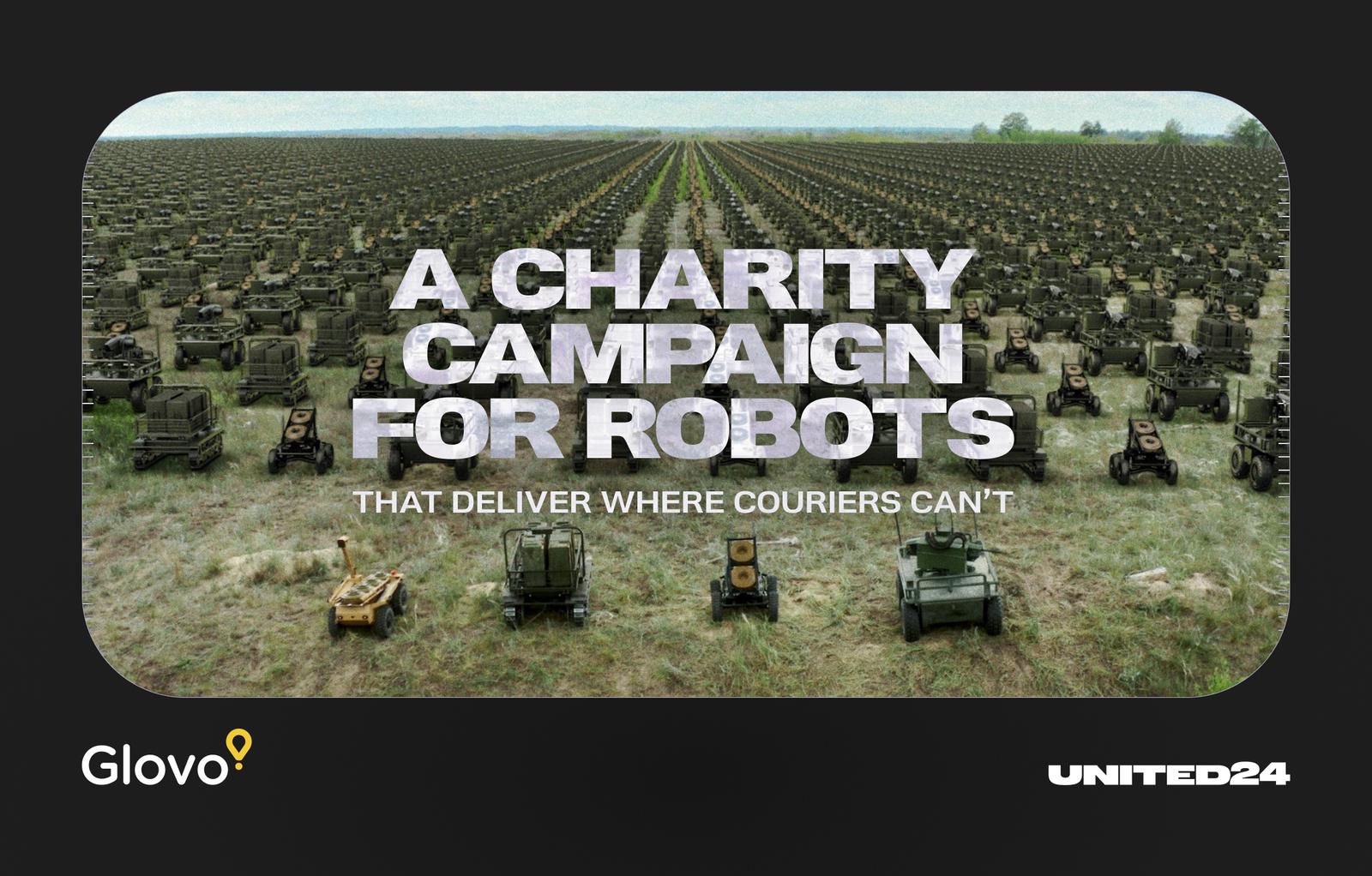 glovo and united24 raise funds for robots that deliver where couriers cannot