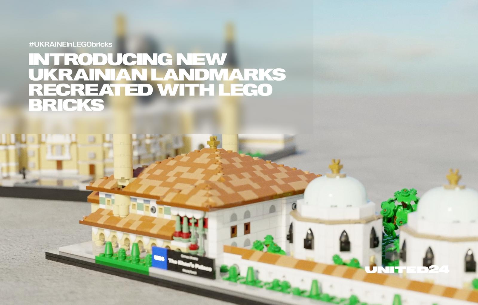 introducing new ukrainian landmarks recreated with lego bricks
