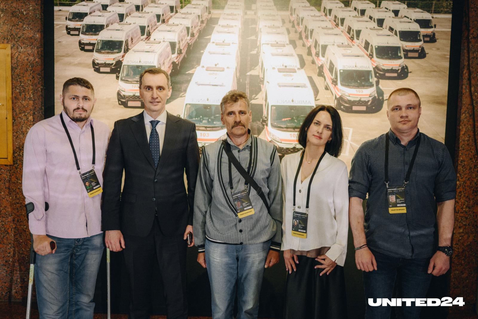 the second united24 summit had special guests people saved thanks to equipment you funded